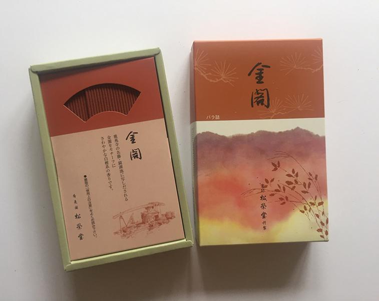 Kin-kaku SHOYEIDO Golden Pavilion Incense 40 Sticks