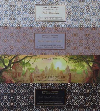New items from Pure Incense - Luxury Indian Incense in their Absolute range
