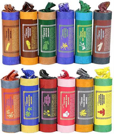New! 12 Tibetan Incense Stick items from Ancients