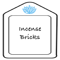 Incense Bricks are an Alternative to Incense Sticks and Cones - sold by Vectis Karma Online Incense Shop