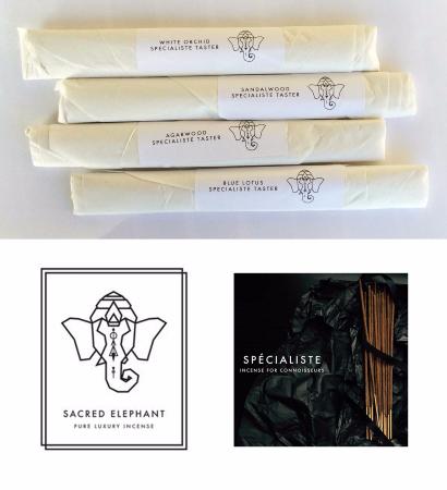 New £3.00 Taster Pack items from Sacred Elephant's Spécialiste range